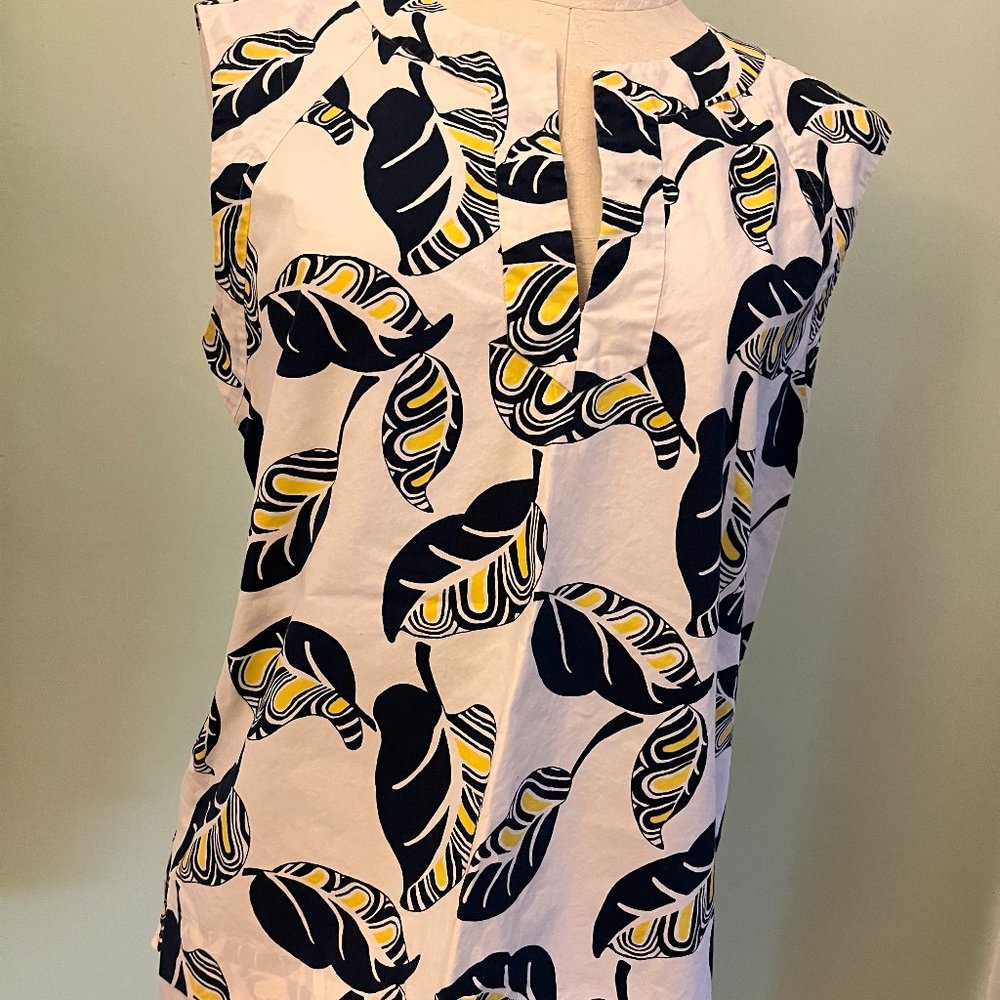 J Crew sleeveless summer blouse